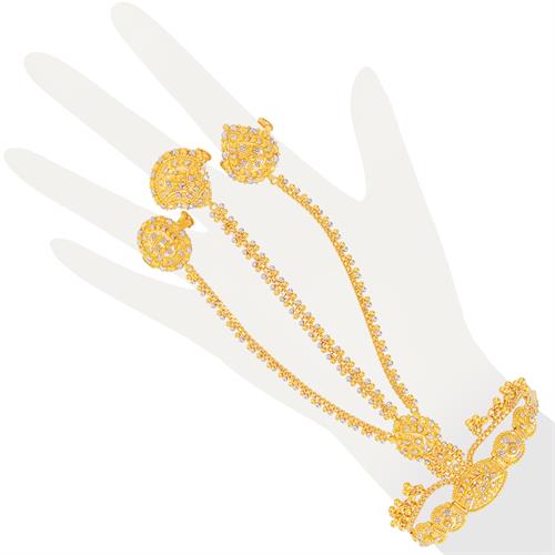 Yheakne Boho Finger Ring Bracelet Gold Rhinestone SlaveChainBracelet  Vintage Layered Tassel Bracelet Personalize Hand Chain Jewelry for Women  and Girls Gifts (Style 1) price in Saudi Arabia | Amazon Saudi Arabia |  kanbkam